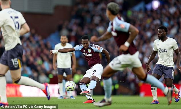 The Colombian has shown fantastic power with his long-range shots, but the goal against Everton was the best example so far.