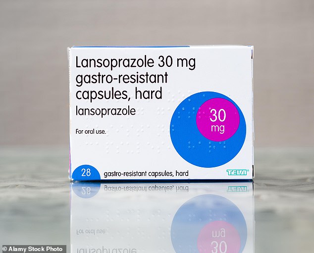 Lansoprazole is one of the proton pump inhibitors prescribed for patients with hiatal hernia.