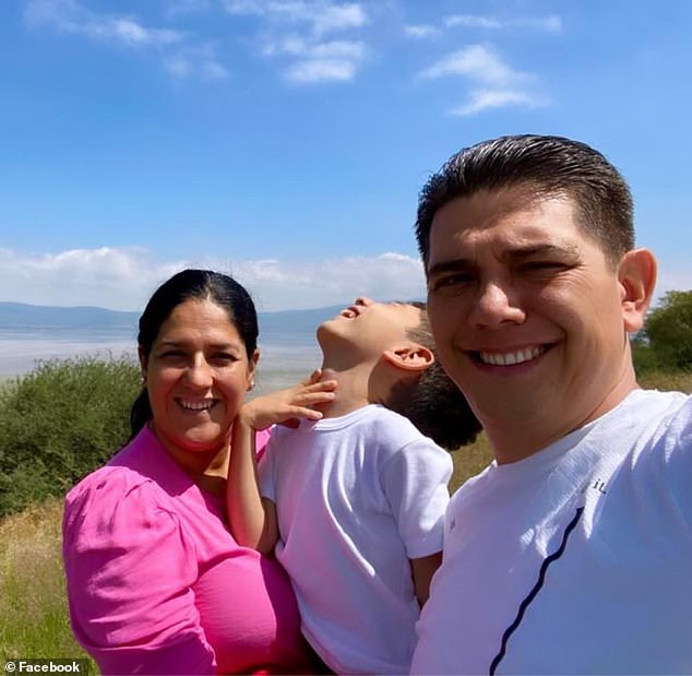 The late mayor Alejandro Arcos (right) leaves behind a wife and a son. The 43-year-old politician was murdered just six days after being sworn in as mayor of Chilpancingo, a city in the state of Guerrero, in southwestern Mexico.