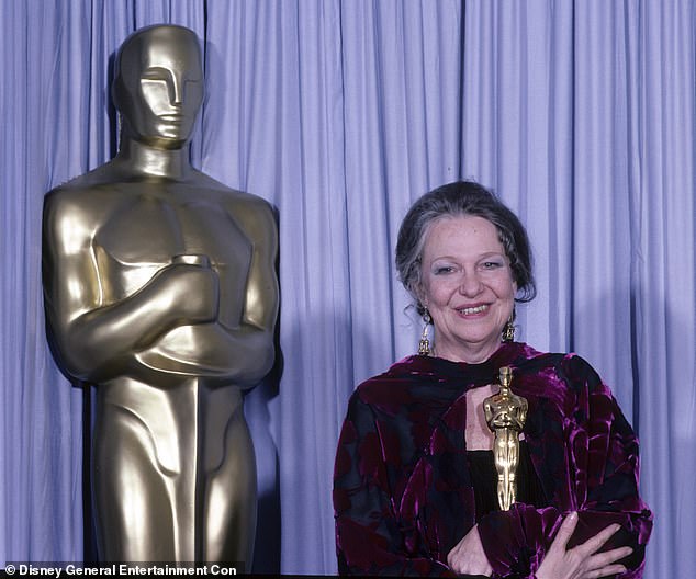 Whoopi lost to Geraldine Page at the 1986 Oscars, who won Best Actress for her role in The Trip to Bountiful.