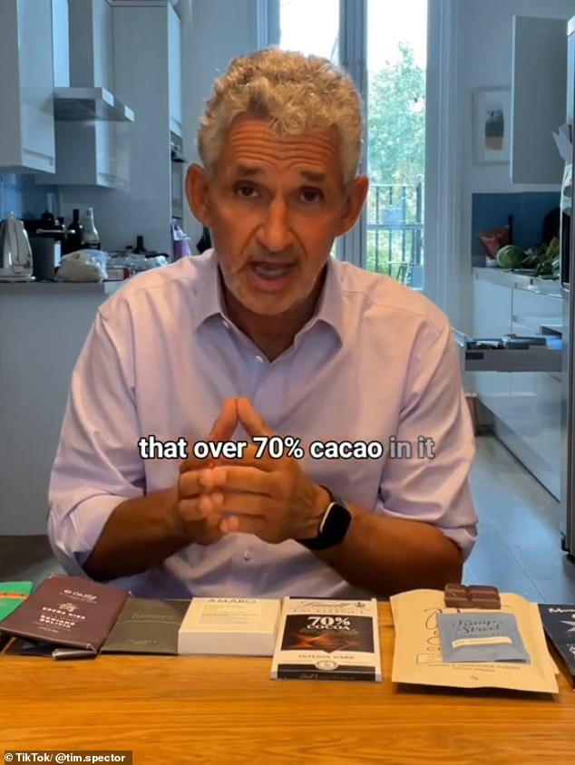 While gorging on a giant bar of milk or white chocolate won't improve your health, eating just four squares, or 20g, of good quality 70 percent dark chocolate will help you reap the benefits.