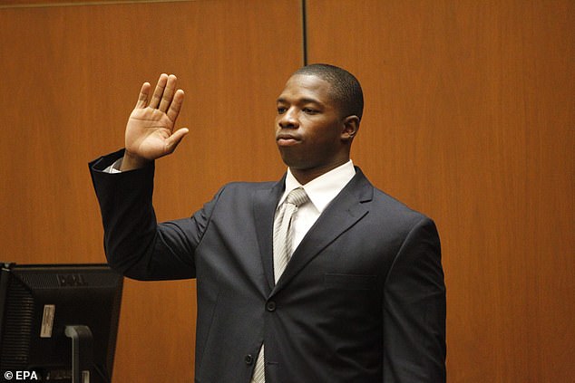 Muhammad is sworn in during the second day of Dr. Conrad Murray's manslaughter trial in the death of pop star Michael Jackson.