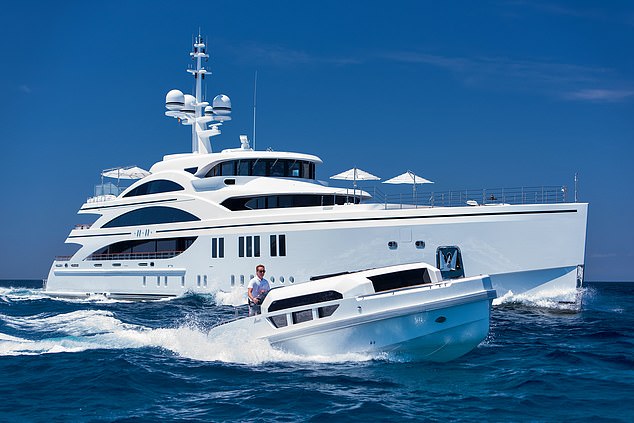 The 11.11 was built in 2015 by Italian yacht builder Benetti and won the World Superyacht Award in 2016.