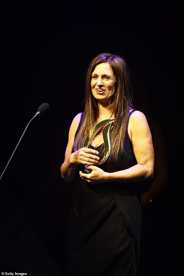 Last Wednesday, the Not Pretty Enough hitmaker was 'honoured' to receive the coveted award at the 2024 Australian Women In Music Awards.