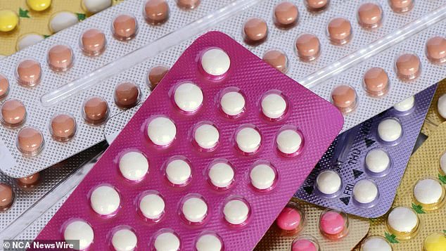 The NHS warned that misinformation about the pill online has led to a rise in unplanned pregnancies and abortions (stock)