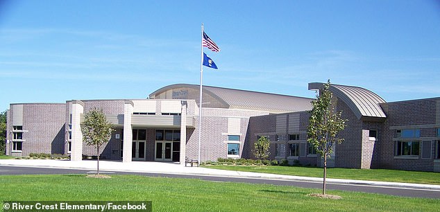 It was later revealed that Bergmann allegedly moved the boy's desk out of sight so she could rub his legs during class at River Crest Elementary School.