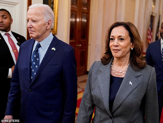 A letter from the union's executive board revealed that there was a split among members and that there was an erosion in support for Democrats after Joe Biden resigned in July.