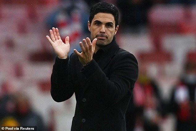 Mikel Arteta hopes Arsenal can win the league title, but they are now expected to sit mid-table