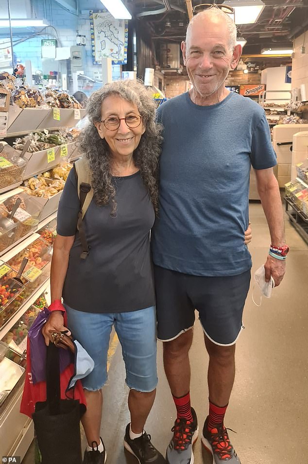 Judith Weinstein, 70, and Gadi Haggai, 73, were together on their usual morning walk on October 7 when they were ambushed by armed Hamas militants.