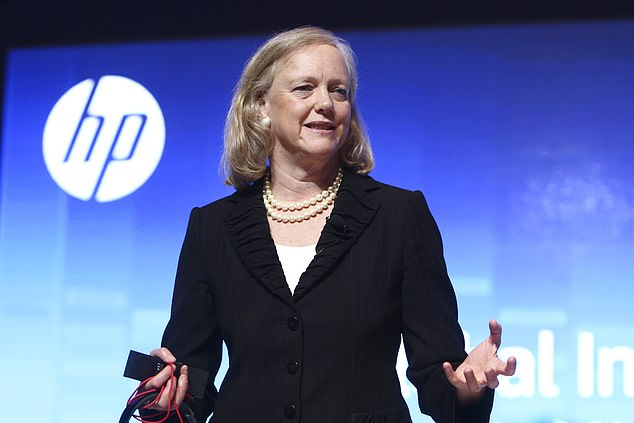 Boss: Under Meg Whitman (pictured), who was next in line as CEO, HP slashed Autonomy's value by 80 percent in November 2012.