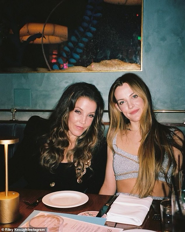 Riley Keough shared a photo of the last time she saw her mother before her death in 2023.