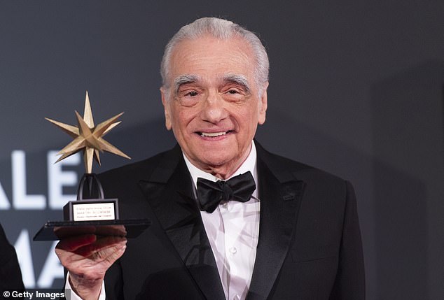 Martin collected the prestigious Stella della Mole award from the Cinema Museum at the event