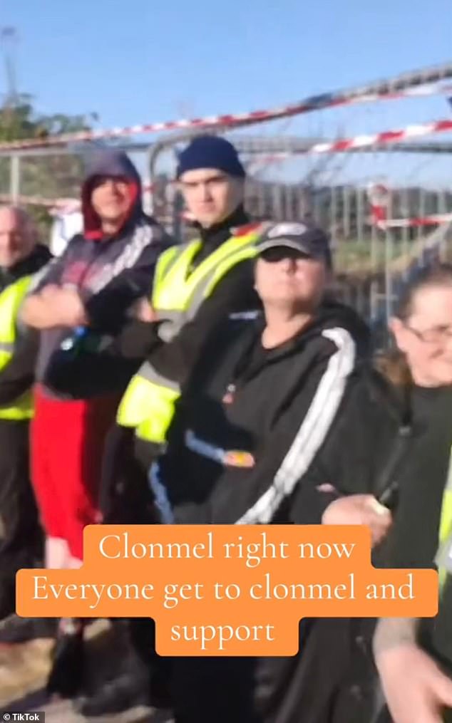 In June this year protests broke out around homes in Clonmel.