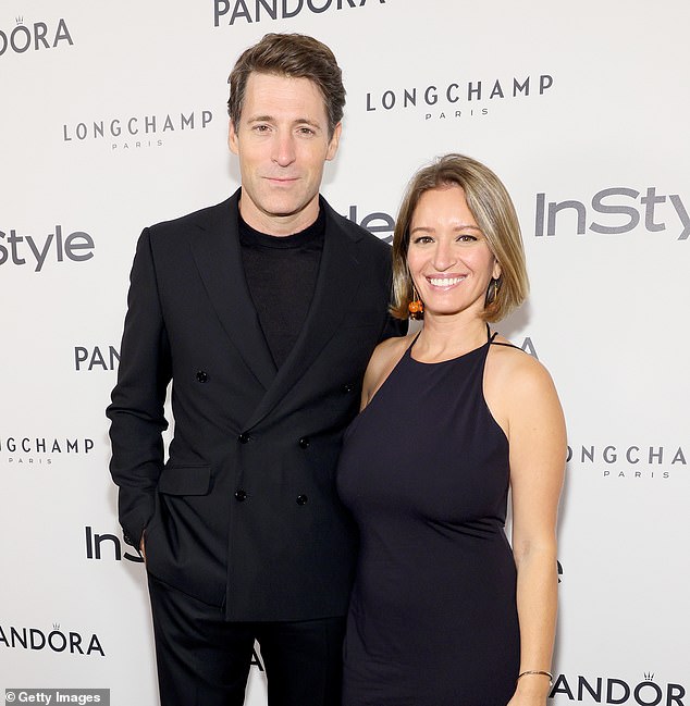 Dokoupil, pictured with his wife, MSNBC anchor Katy Tur, was condemned by CBS News executives for failing to comply with 