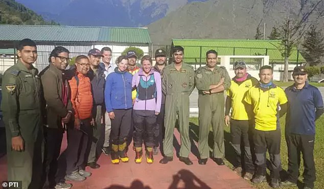 Michelle Theresa Dvorak and Fay Manners, both experienced climbers, sent a message via pager to their liaison officer, telling him that their bag of food and vital equipment had fallen into a ravine.