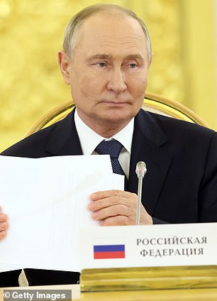 Russian President Vladimir Putin