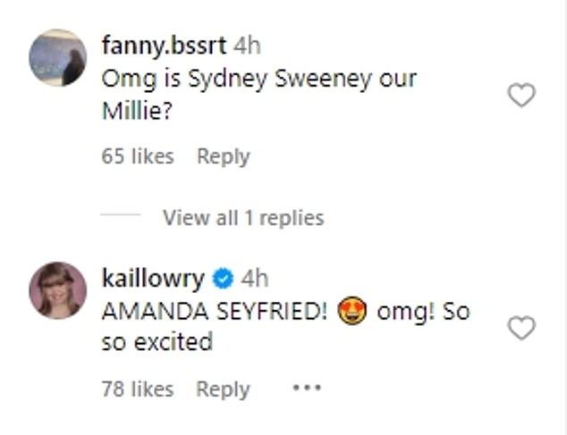 1728424106 723 Sydney Sweeney and Amanda Seyfried get mixed reaction from fans