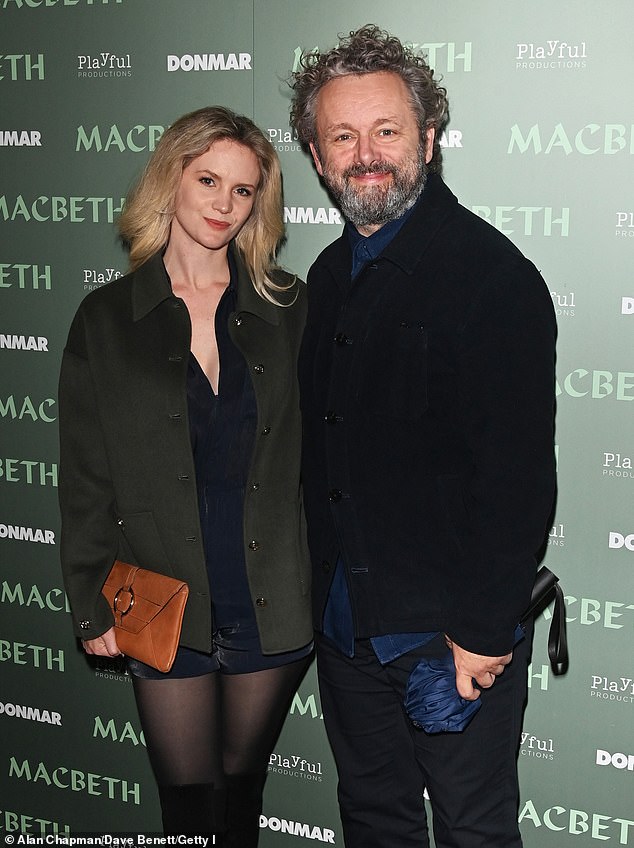 Anna Lundberg and Michael Sheen in the photo