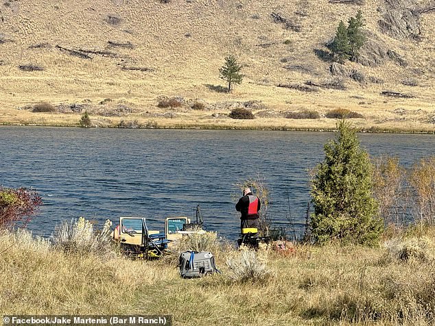 On Tuesday, the sheriff's department sent divers to the section of the Missouri River that Sheriff Leo Dutton called 