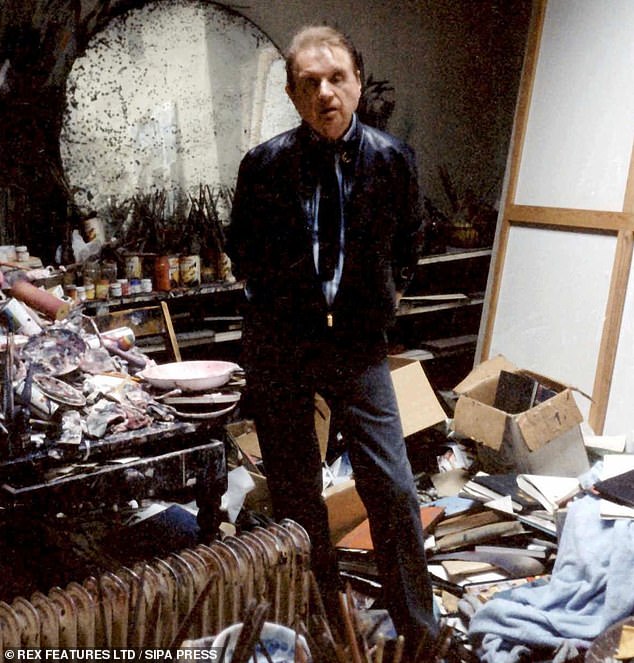 He produced canvases of unique intensity in his cramped studio, whose trash-strewn floor seemed like a breeding ground for rats.