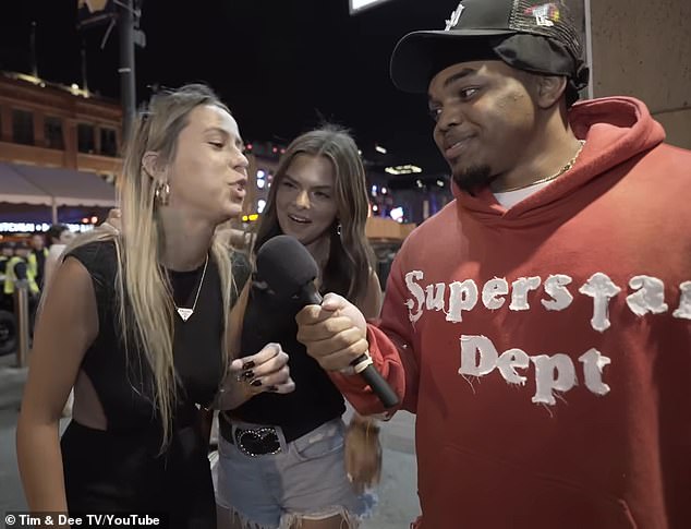 Her stardom took off in June of this year after a clip of her giving spicy sex advice on the streets of Nashville went viral in a chat with a man on the street.