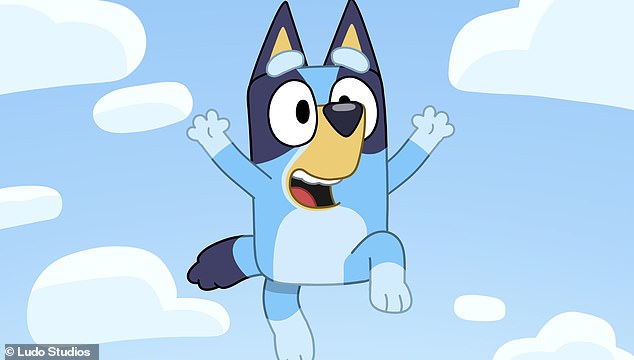 Bluey is also the leader of Australian television, setting new ratings records for ABC and ABC Iview. (Pictured)