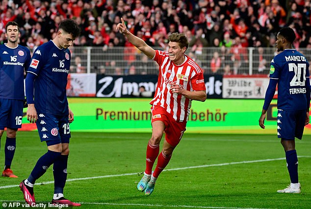 The forward had a brilliant 2022-23 campaign in which he guided his former club, Union Berlin, to the Champions League.