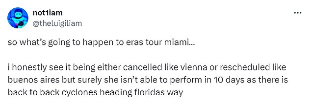 1728474374 393 Will Taylor Swift cancel Eras Tour dates due to Hurricane