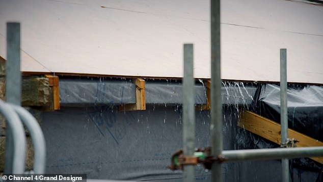 They are forced to pay for expensive scaffolding to keep their roof dry.