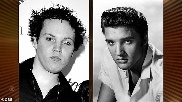 Also in the book, Riley said that Ben looked a lot like Elvis.