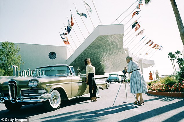 The Tropicana, seen a year after it was built in 1958, was a staple of the Sin City strip and appeared in several iconic films, including The Godfather.