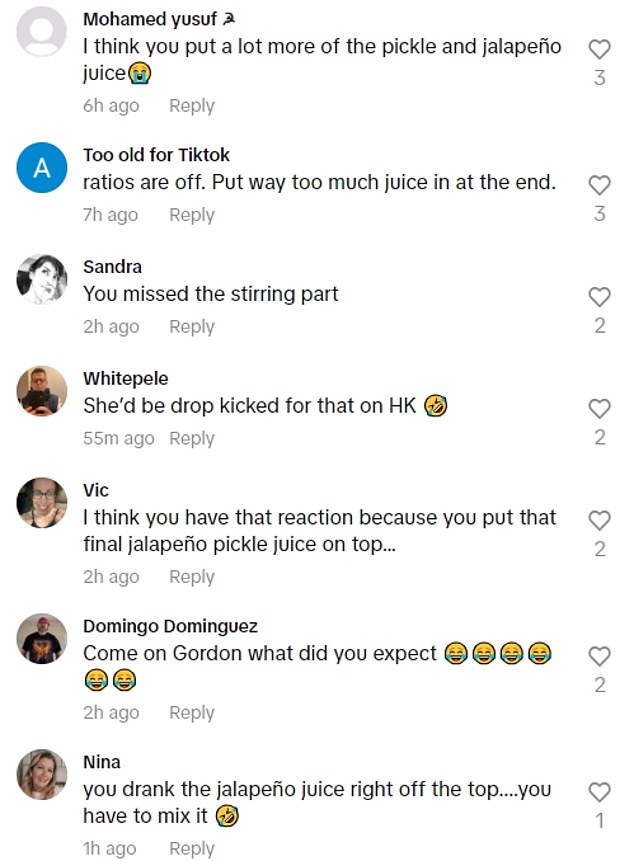 In the comments section of her video, viewers seemed to be divided on whether or not the drink actually tasted good.