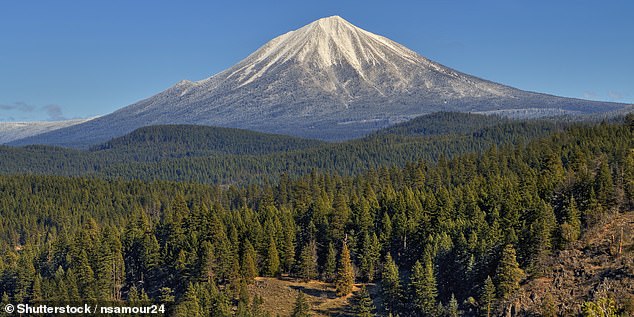 The 5-mile-long trail to the summit of Mount McLoughlin initially begins as a moderate hike through conifer stands, but as the elevation increases, the trail winds soon begin to turn into rocky terrain.