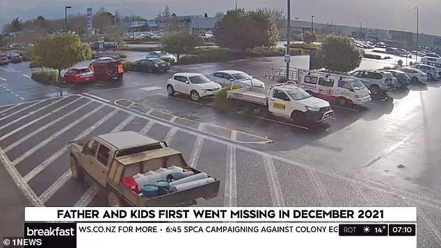 The photo above is a screenshot from a news report in New Zealand showing the car Phillips allegedly drove in August 2023.