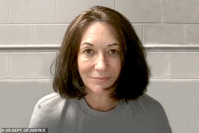 Ghislaine Maxwell (pictured) is serving a 20-year sentence in a Florida prison after being found guilty of charges of child enticement and sex trafficking of underage girls.