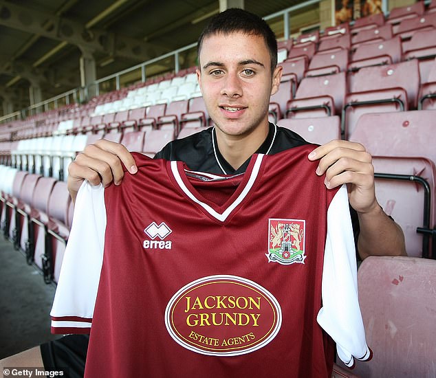 Northampton also shared their condolences after Baldock enjoyed a season on loan at the club during the start of his career.