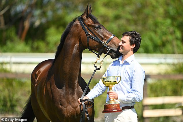 Liberal MP Dan Tehan said the decision for parliament to meet during the race is not Australian (trainer Sam Freedman pictured with 2023 winner Sin Lucha)