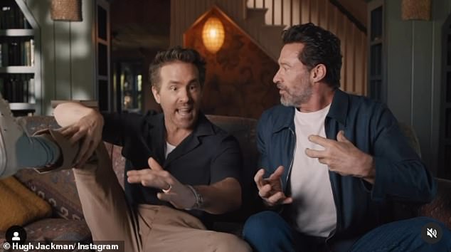 Hugh promoted the show with a funny video that parodied the announcement trailer for Deadpool & Wolverine, starring Ryan Reynolds.