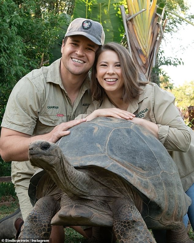 Bindi and Chandler Irwin are very close to their family and often travel from their home in Queensland, Australia, to Florida in the US to spend time with them.