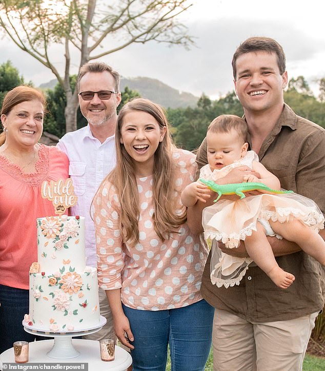 At the time, Bindi hosted a party for her mother-in-law, Shannan, at the Australia Zoo.