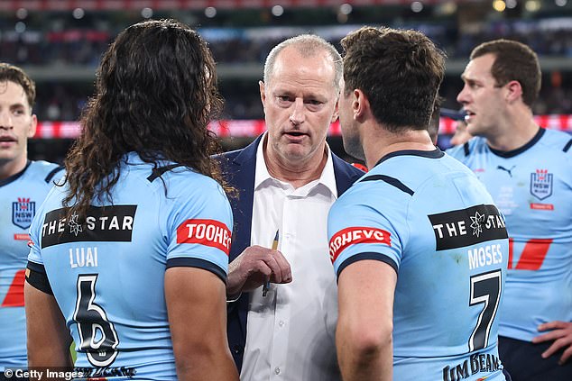 Walters' replacement Michael Maguire (pictured coaching the NSW State of Origin team this year) has stated that he is a 