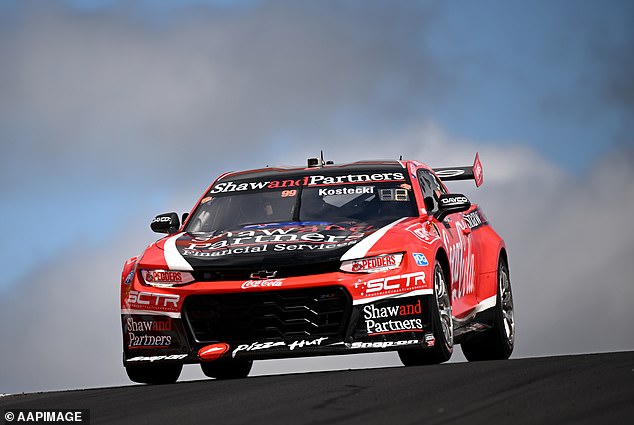 Held at the world-famous Mount Panorama circuit, the 1000 is the holy grail of Australian motorsport, and Supercars boss Shane Howard is desperate to get Ricciardo on track (pictured Brodie Kostecki at Bathurst last year past).