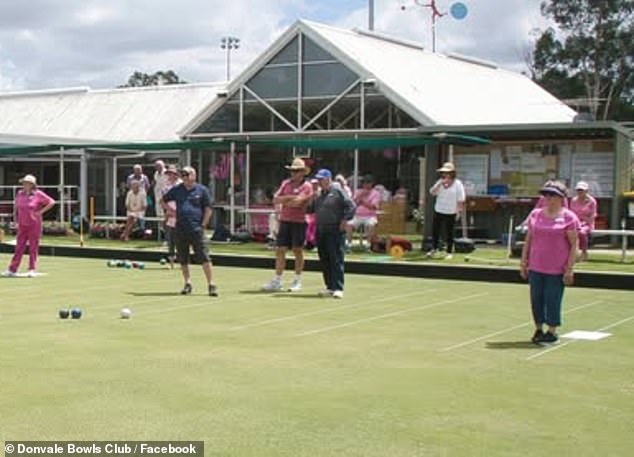 Donvale Bowls Club (pictured) received more than $1 million from Hallman, and had only set foot on the premises once.