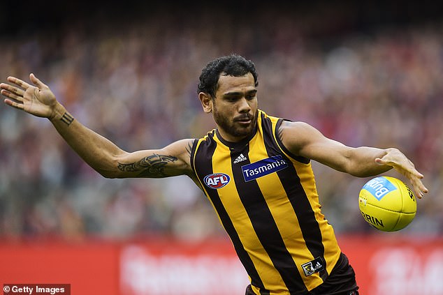 Cyril Rioli (pictured) is the lead applicant in the claims brought against Hawthorn along with his wife Shannyn Ah Sam-Rioli.