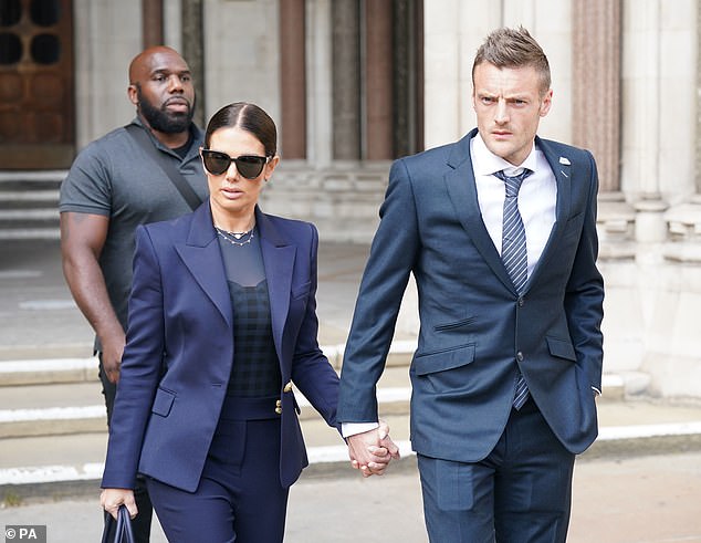 Rebekah, married to Wayne's former Three Lions teammate Jamie Vardy (both pictured in 2022), lost legal action in July 2022, after suing Coleen over allegations of leaking stories.