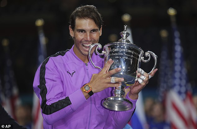 Nadal won his career Grand Slam twice, sealing each of the sport's four biggest prizes twice.