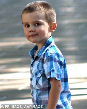 William Tyrrell (above) has been missing for a decade in what has become Australia's most notorious case.