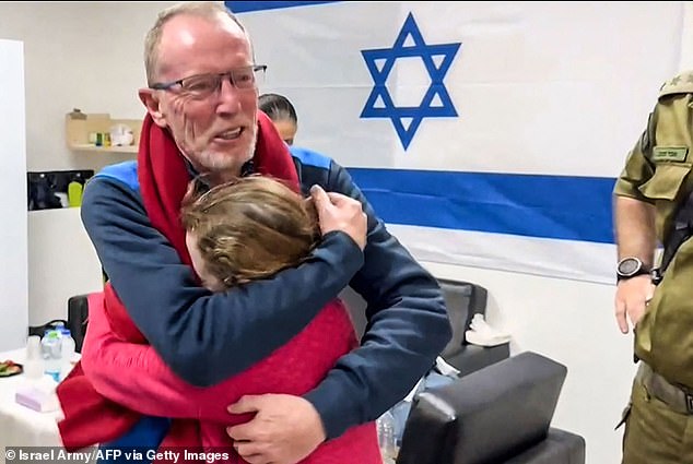 Hand was reunited with her daughter on November 26 after Hamas released her and other hostages.