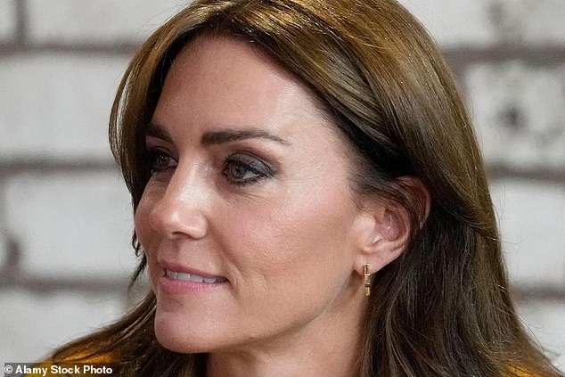 Kate kept her promise to wear them when she was in Birmingham that same year to mark World Mental Health Day.