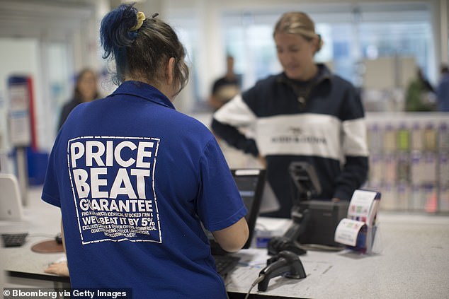 The October 31 deadline to file returns is just three weeks away, leaving many professionals scrambling to find those files for work-related items (pictured, Sydney Officeworks).